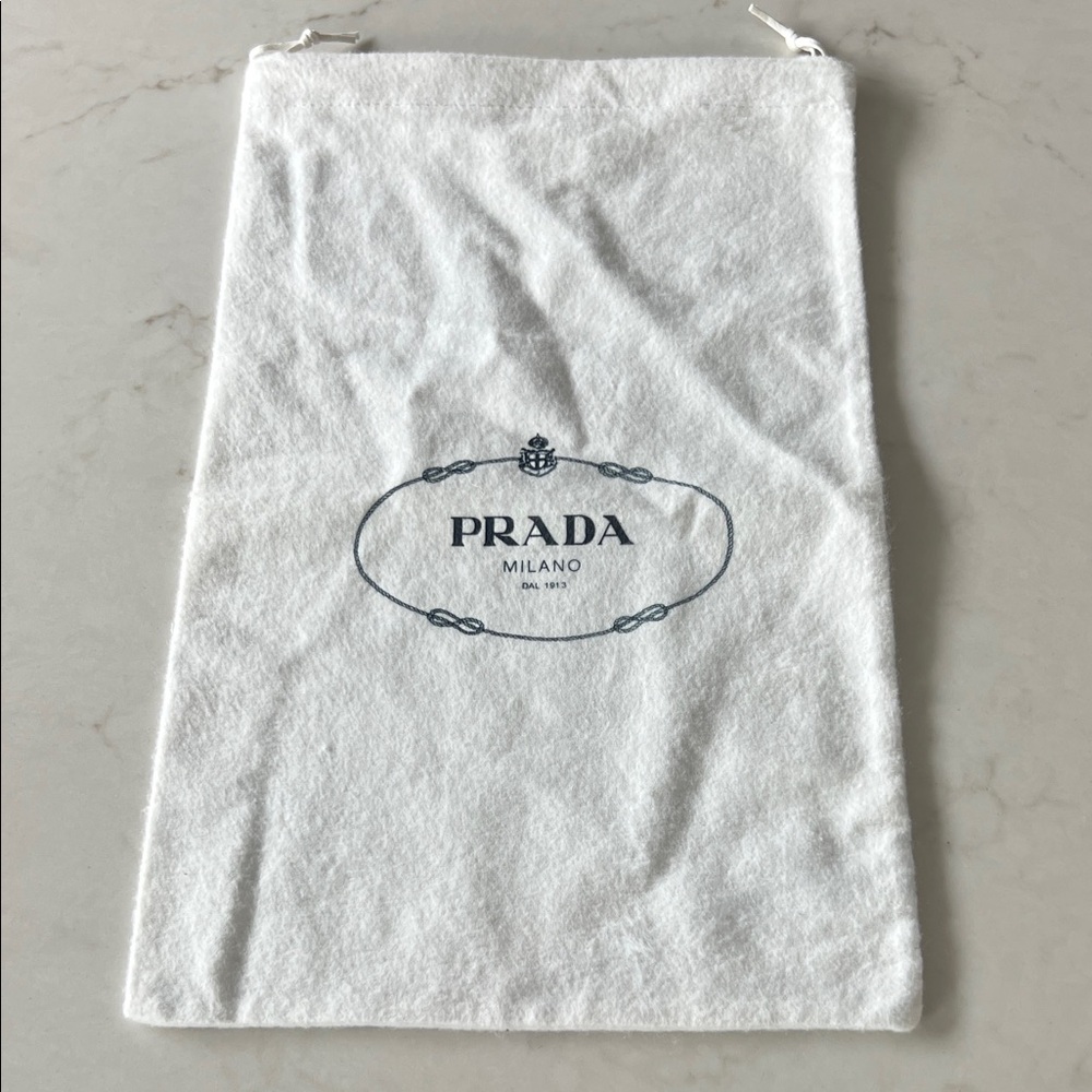 Prada Duster Bag with Logo